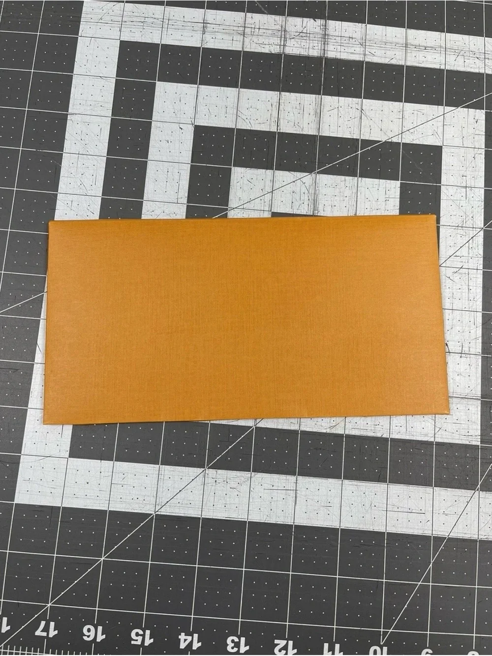 Authentic Louis Vuitton LV Orange Envelope Receipt Holder